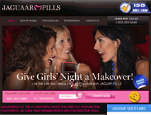 Tablet Screenshot of jaguaarpills.com